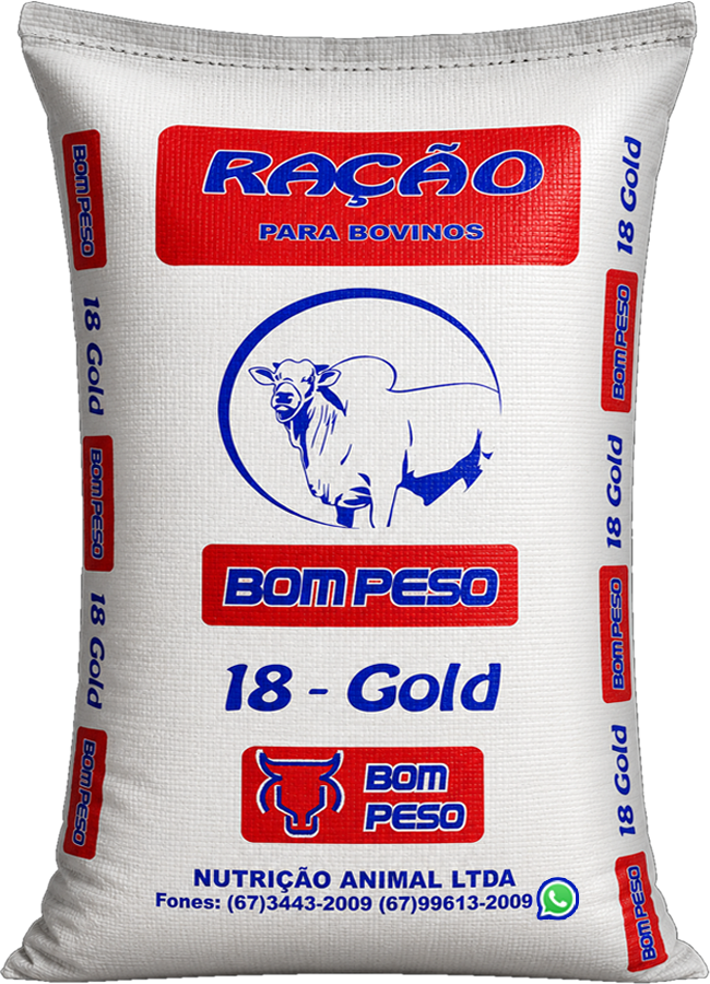 Ração Bom Peso 18 Gold