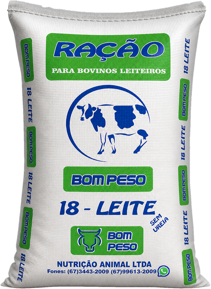 Ração Bom Peso 18 Leite (Sem uréia)